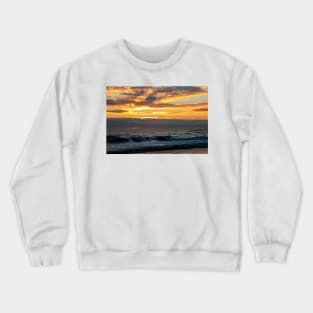 Golden Sky and Silver Sea Crewneck Sweatshirt